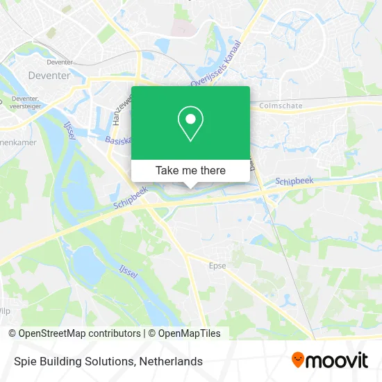 Spie Building Solutions map