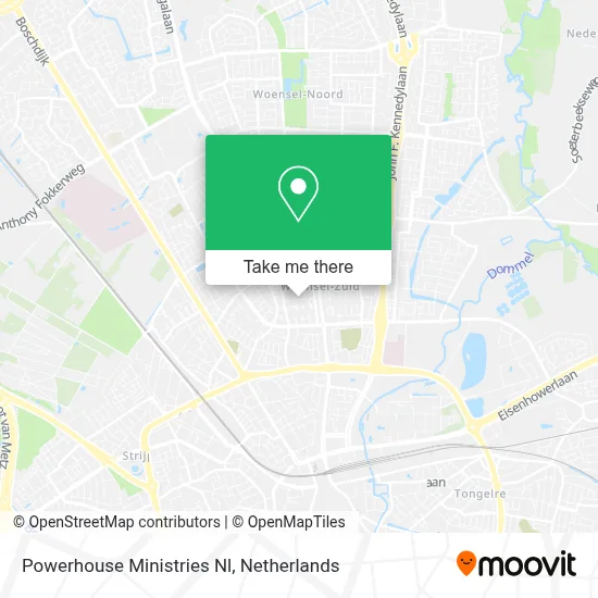 Powerhouse Ministries Nl map