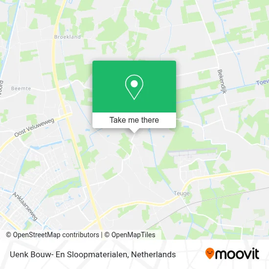 Uenk Bouw- En Sloopmaterialen map