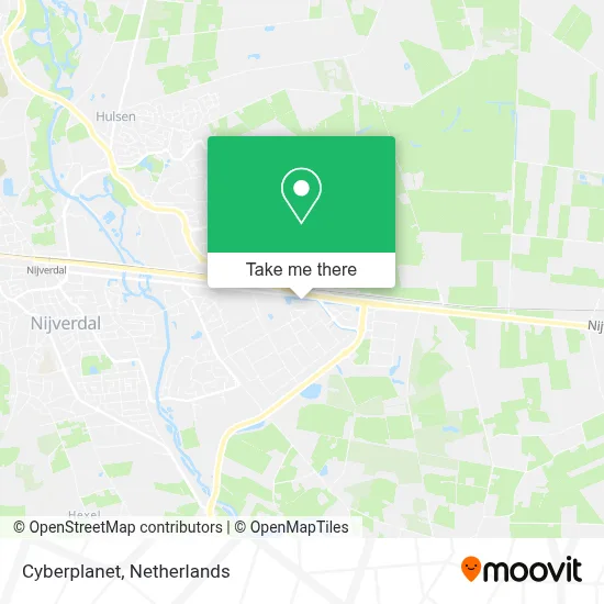 Cyberplanet map