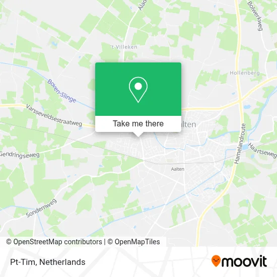 Pt-Tim map
