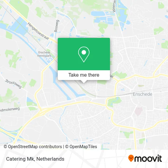 Catering Mk map