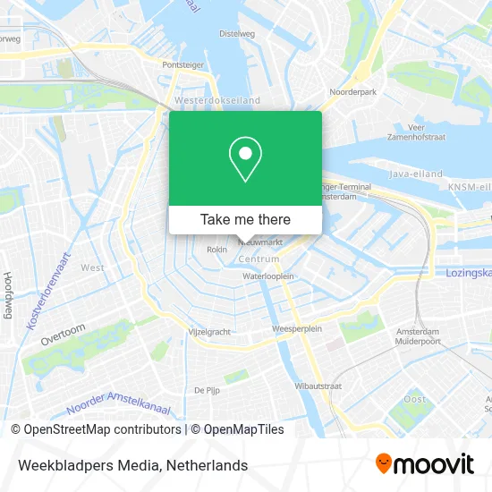 Weekbladpers Media map