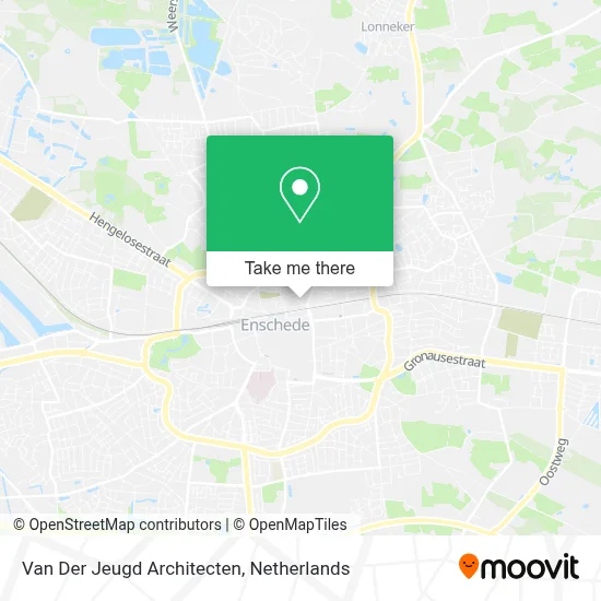 Van Der Jeugd Architecten map