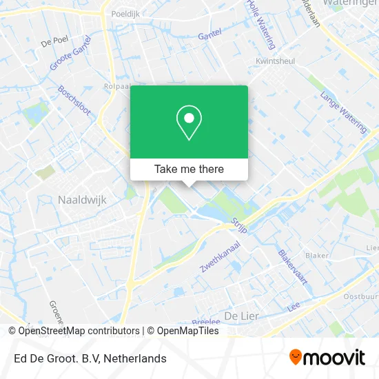 Ed De Groot. B.V map