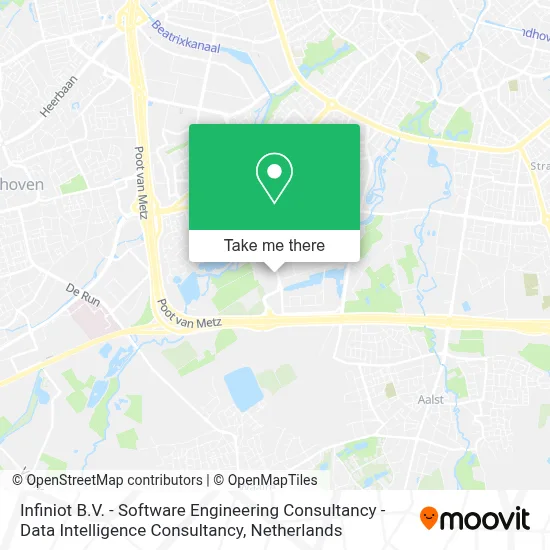 Infiniot B.V. - Software Engineering Consultancy - Data Intelligence Consultancy map