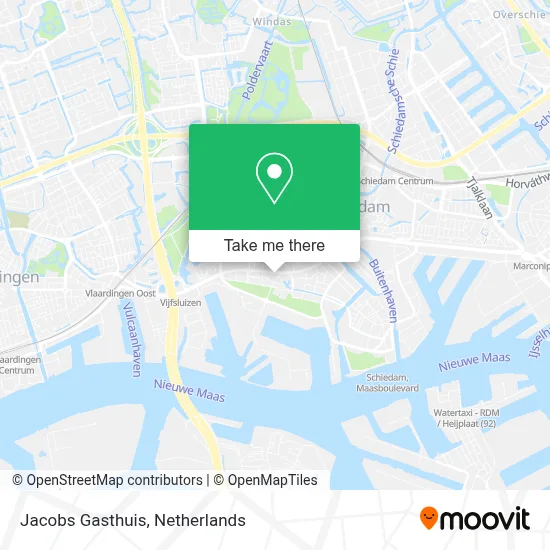 Jacobs Gasthuis map