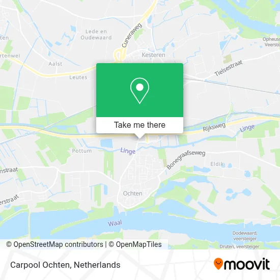 Carpool Ochten map