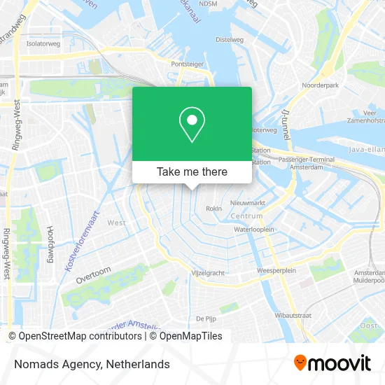 Nomads Agency map