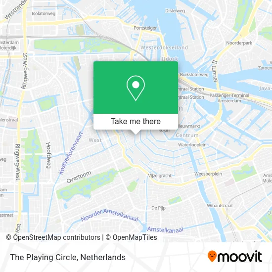 The Playing Circle map