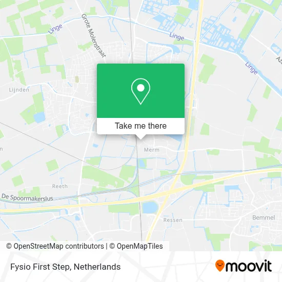 Fysio First Step map
