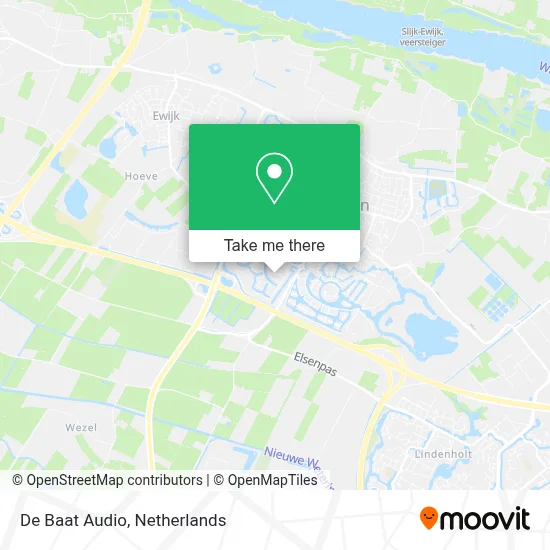 De Baat Audio map