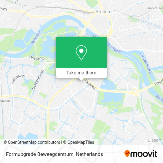 Formupgrade Beweegcentrum map