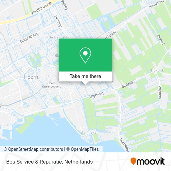 Bos Service & Reparatie Karte