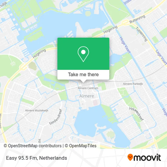 Easy 95.5 Fm map