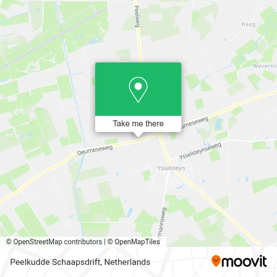 Peelkudde Schaapsdrift map