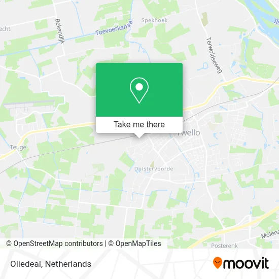 Oliedeal map