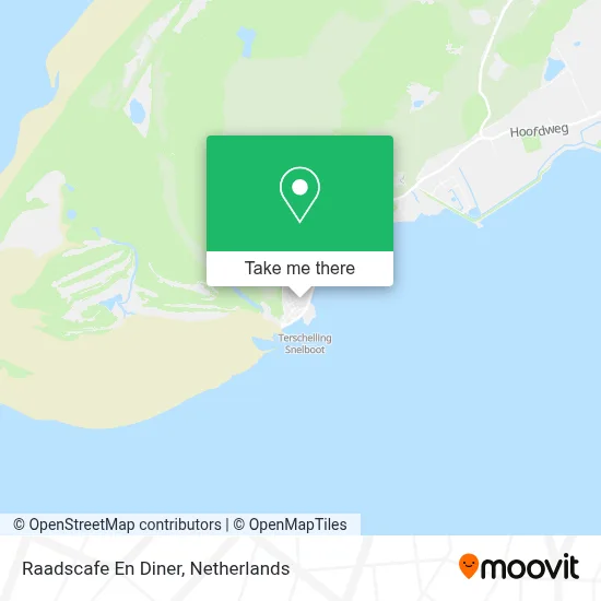 Raadscafe En Diner map