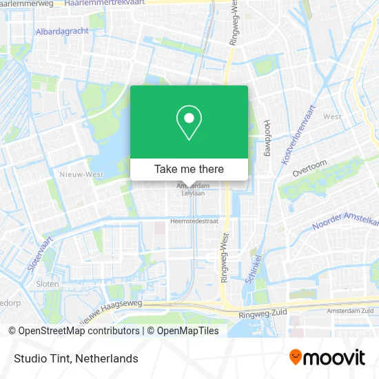 Studio Tint map