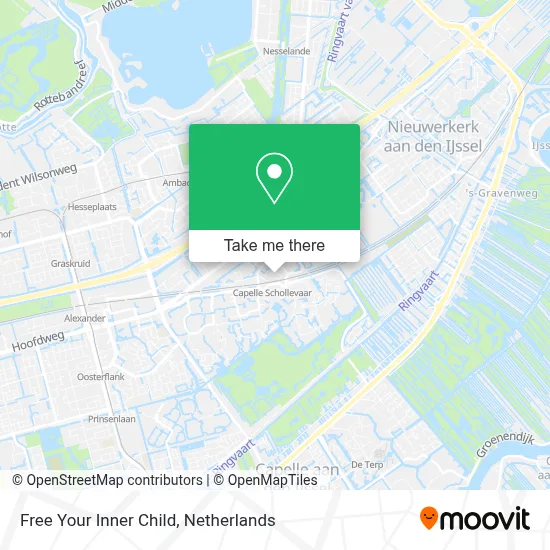 Free Your Inner Child map