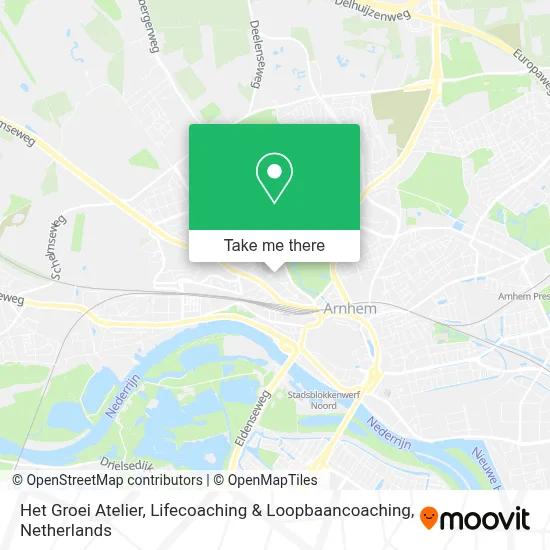 Het Groei Atelier, Lifecoaching & Loopbaancoaching map