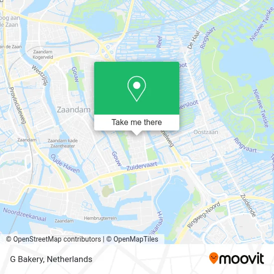 G Bakery map