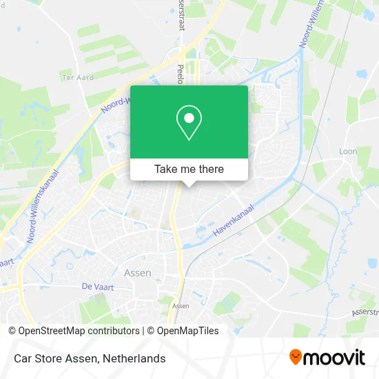Car Store Assen map