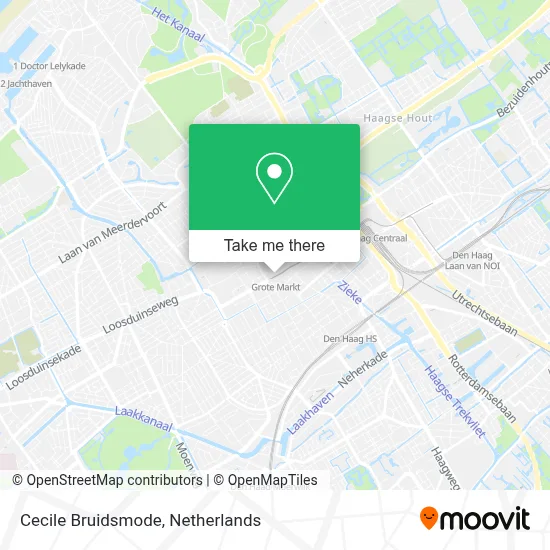 Cecile Bruidsmode map