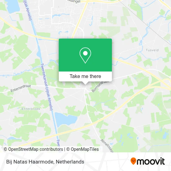 Bij Natas Haarmode Karte