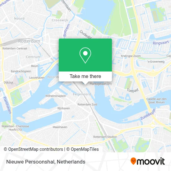 Nieuwe Persoonshal map