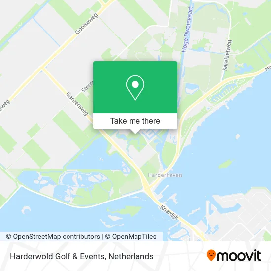 Harderwold Golf & Events Karte
