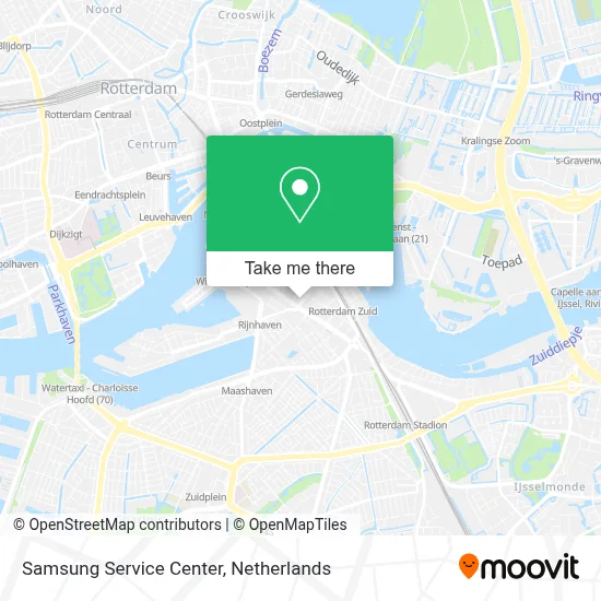 Samsung Service Center map