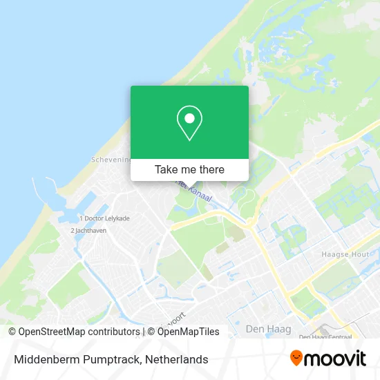 Middenberm Pumptrack map