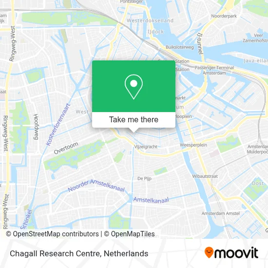 Chagall Research Centre map