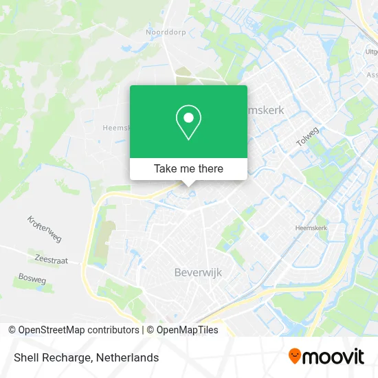 Shell Recharge map