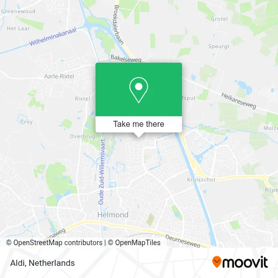 Aldi map