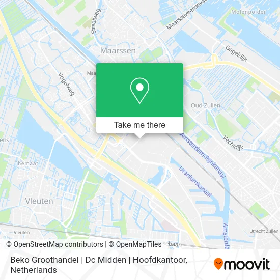 Beko Groothandel | Dc Midden | Hoofdkantoor map