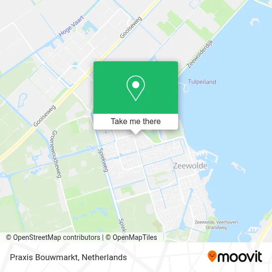 Praxis Bouwmarkt map