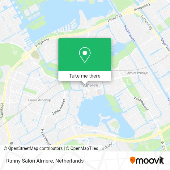 Ranny Salon Almere map