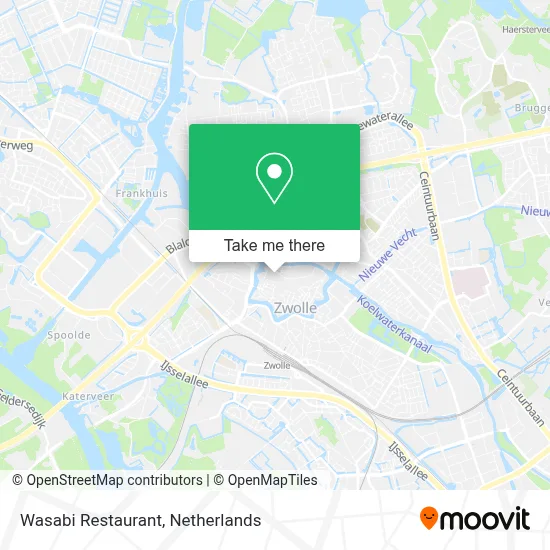 Wasabi Restaurant map