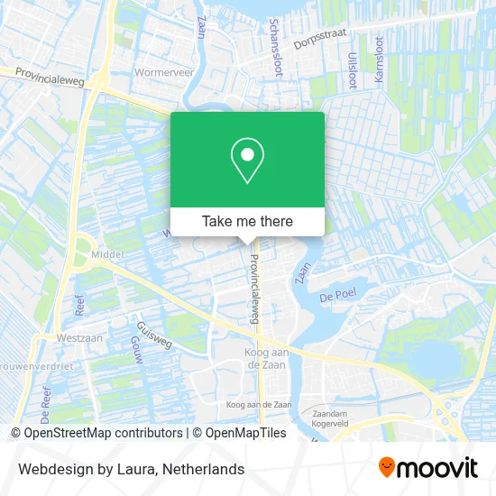 Webdesign by Laura map