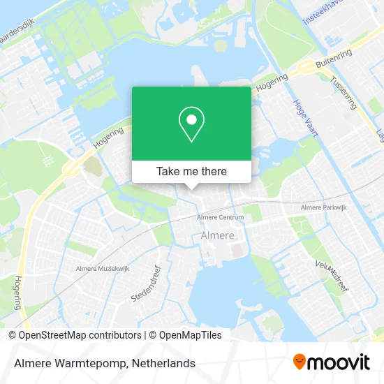 Almere Warmtepomp Karte