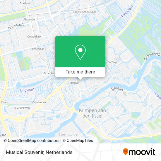 Musical Souvenir map