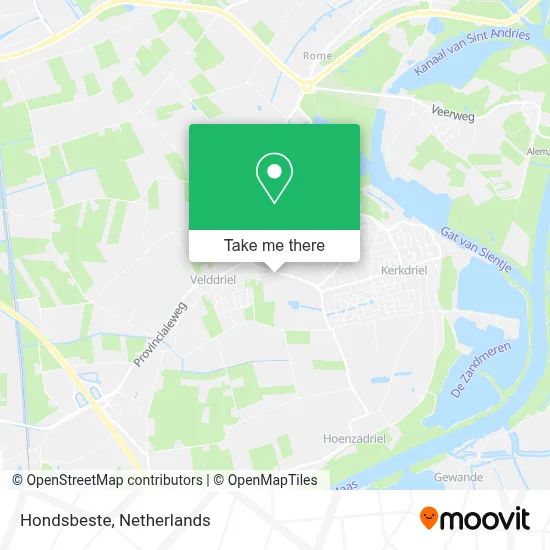 Hondsbeste map