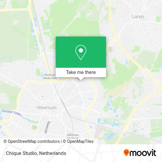 Chique Studio map