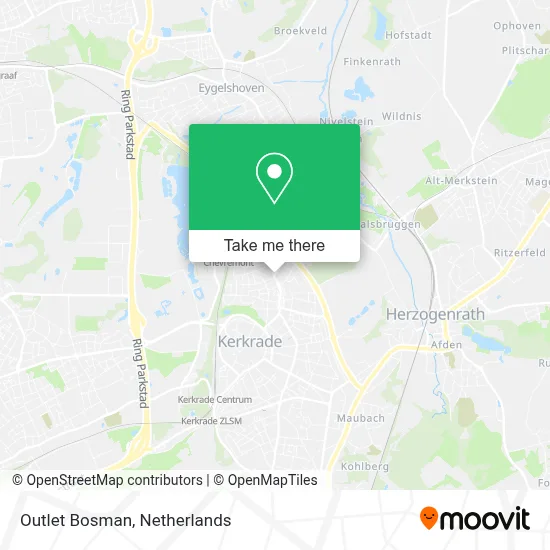 Outlet Bosman map