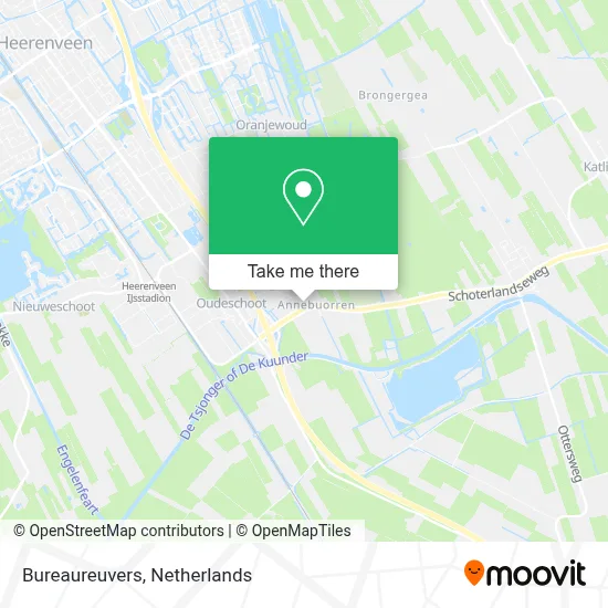 Bureaureuvers map