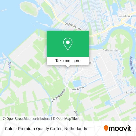 Calor - Premium Quality Coffee map