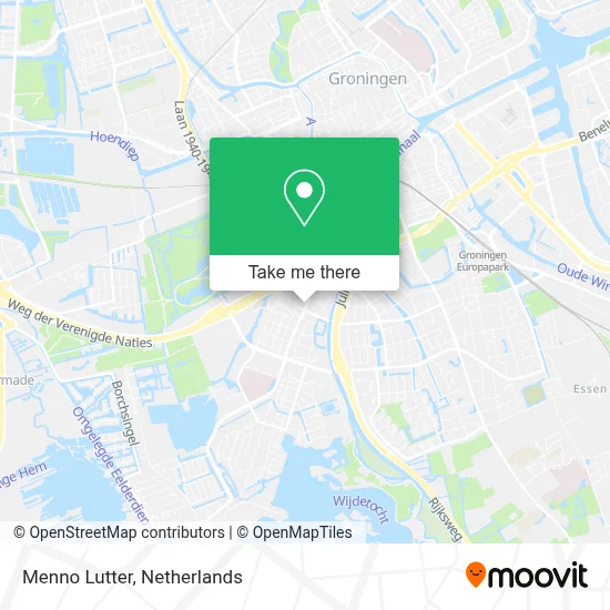Menno Lutter map