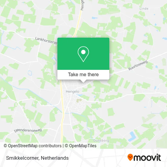 Smikkelcorner map